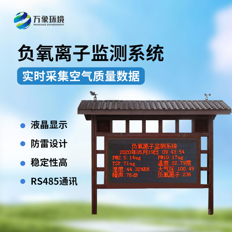 國產(chǎn)負(fù)氧離子大氣監(jiān)測系統(tǒng)，創(chuàng)新國產(chǎn)環(huán)境監(jiān)測工具