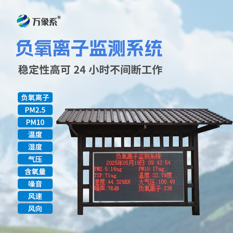 從數(shù)據(jù)到行動：負(fù)氧離子生態(tài)環(huán)境監(jiān)測系統(tǒng)如何推動環(huán)境保護(hù)？