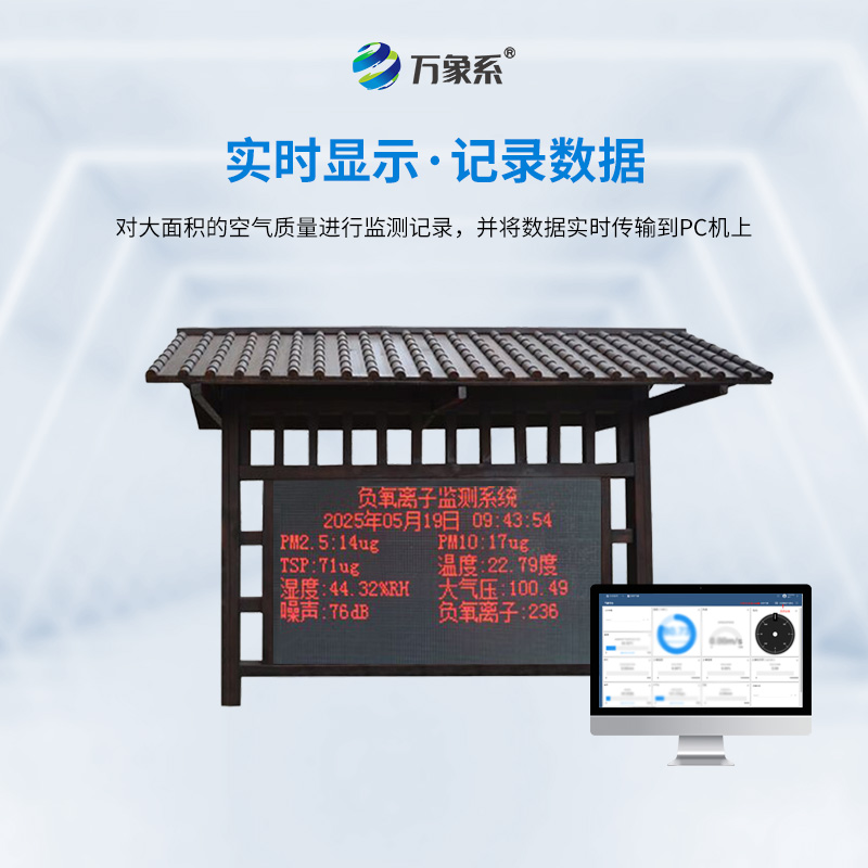 景區(qū)負(fù)氧離子監(jiān)測系統(tǒng)，如何量化清新感受？